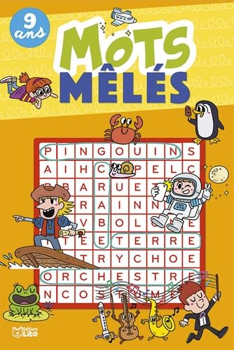Super bloc jeux - Mots mélés 9 ans von Lito