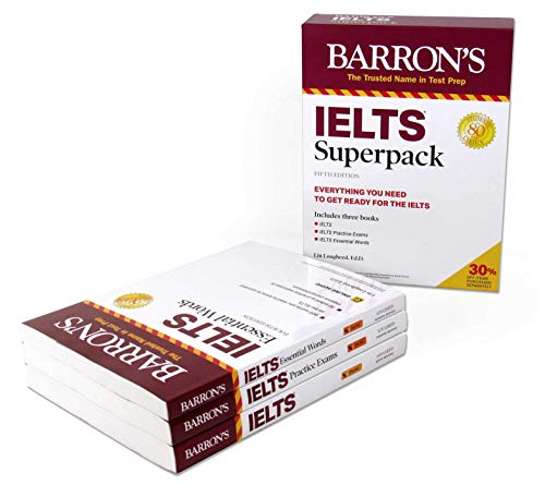 IELTS Superpack (Barron's Test Prep) von Simon & Schuster