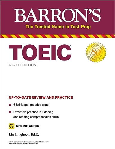 TOEIC (with online audio) (Barron's Test Prep) von Barrons Educational Services