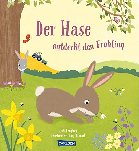Der Hase entdeckt den Frühling: Ein charmantes Pappenbuch über das Frühjahr, ab 3 Jahren