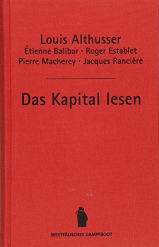 Das Kapital lesen von Westfaelisches Dampfboot