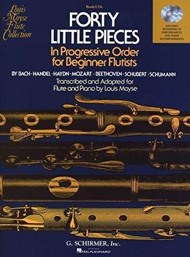 Forty Little Pieces (Book/Online Audio): In Progressive Order for Beginner Flutists; Includes Downloadable Audio