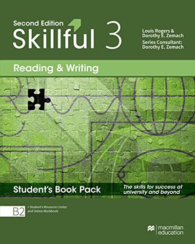 Skillful 2nd edition Level 3 – Reading and Writing: The skills for success at university and beyond / Student’s Book with Student’s Resource Center and Online Workbook