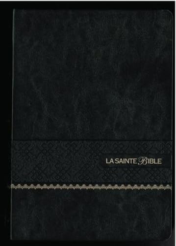 La Sainte Bible - Louis Segond 1910, Gros caractères: Gros caractères, similicuir noir von BIBLI O