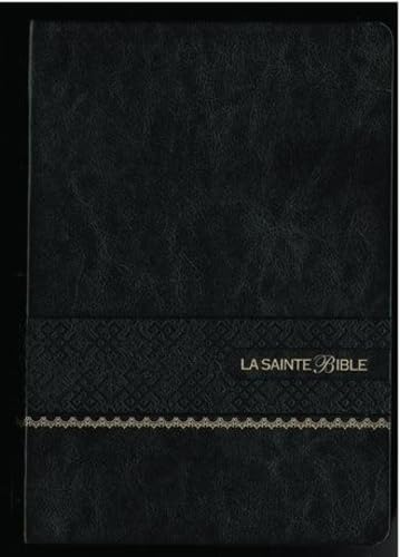 La Sainte Bible - Louis Segond 1910, Gros caractères: Gros caractères, similicuir noir