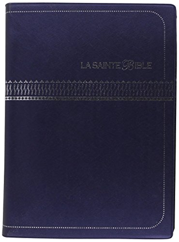 La Sainte Bible - Grand format, bleu marine von BIBLI O