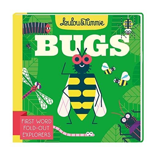 Loulou & Tummie BUGS: First Word Fold-Out Explorers (Loulou & Tummie Explore) von Andersen Press