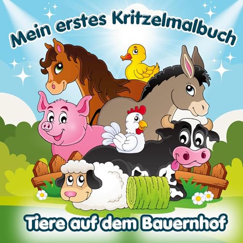 Mein erstes Kritzelmalbuch – Tiere auf dem Bauernhof: Malbuch für Kleinkinder ab 2 Jahren. Erste Tiermotive zum Ausmalen - Fördert Kreativität, Motorik und Tierwissen. Mein erstes Kritzelmalbuch – Tiere auf dem Bauernhof: Malbuch für Kleinkinder ab 2 Jahren. Erste Tiermotive zum Ausmalen - Fördert Kreativität, Motorik und Tierwissen. von Lucid Page Media
