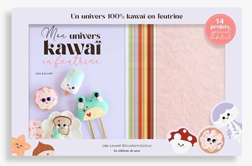 Coffret Mon univers Kawaï en feutrine von DE SAXE