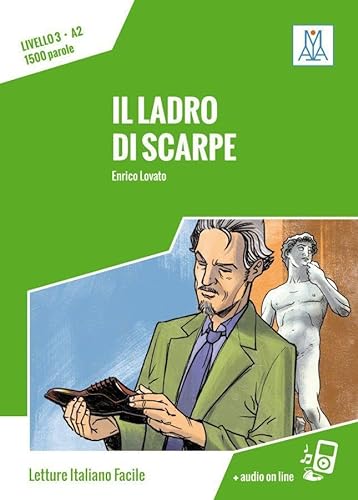 Il ladro di scarpe: Livello 3 / Lektüre + Audiodateien als Download (Letture Italiano Facile) von Hueber Verlag GmbH