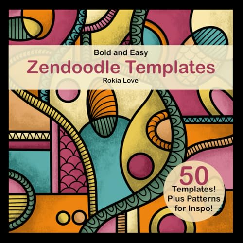 Zendoodle Templates: Bold and Easy Zendoodle Templates