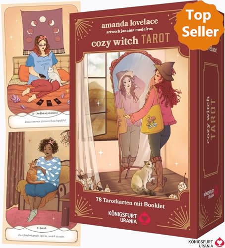 Cozy Witch Tarot - DAS Tarot für alle jungen Hexen!: 78 Tarot-Karten, Magnetdeckelschachtel mit Goldprägung und 128-seitiges Booklet Cozy Witch Tarot - DAS Tarot für alle jungen Hexen!: 78 Tarot-Karten, Magnetdeckelschachtel mit Goldprägung und 128-seitiges Booklet