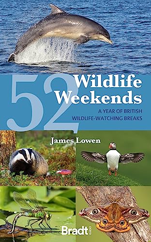 52 Wildlife Weekends: A Year of British Wildlife-Watching Breaks (Bradt Wildlife Guide)