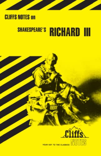 Cliffs Notes on Shakespeare's Richard III