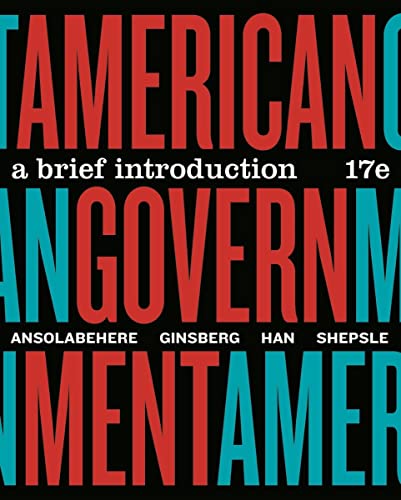 American Government: A Brief Introduction von WW Norton & Co