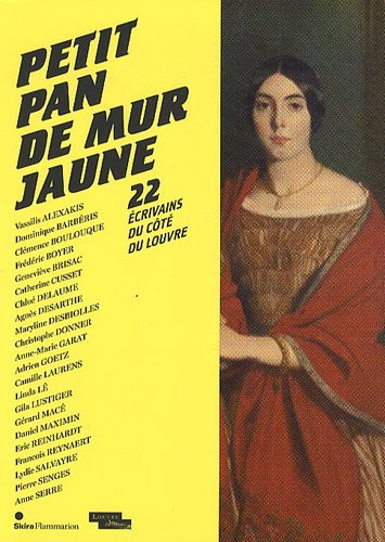 PETIT PAN DE MUR JAUNE: 22 ECRIVAINS DU COTE DU LOUVRE von FLAMMARION