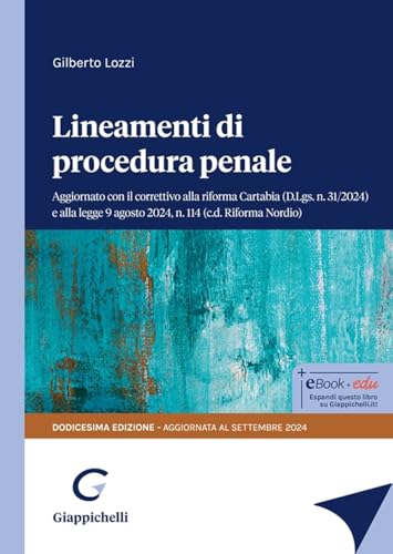 Lineamenti di procedura penale von Giappichelli