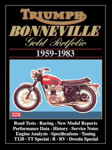 Triumph Bonneville Gold Portfolio 1959-1983 von Brooklands Books
