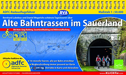 ADFC-Radausflugsführer Alte Bahntrassen im Sauerland 1:50.000 praktische Spiralbindung, reiß- und wetterfest, GPS-Tracks Download: Mit ... und Möhnetal-Radweg (ADFC Radführer) ADFC-Radausflugsführer Alte Bahntrassen im Sauerland 1:50.000 praktische Spiralbindung, reiß- und wetterfest, GPS-Tracks Download: Mit ... und Möhnetal-Radweg (ADFC Radführer)