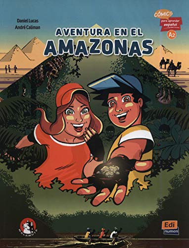 Aventura en el Amazonas: Comics para aprender espanol (Cómics para aprender español, Band 2) von Malamute