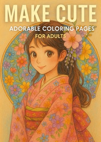 MAKE CUTE: ADORABLE COLORING PAGES FOR ADULT von Independently published