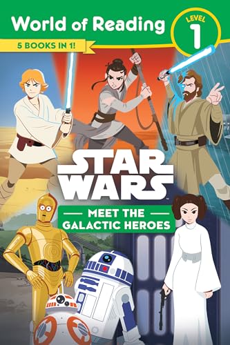 Star Wars: World of Reading: Meet the Galactic Heroes (Level 1 Reader Bindup) von Disney