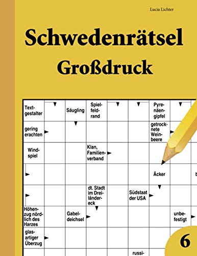 Schwedenrätsel Großdruck 6 von udv