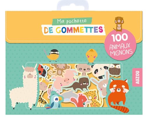 Ma pochette de gommettes - 100 animaux mignons