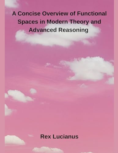 A Concise Overview of Functional Spaces in Modern Theory and Advanced Reasoning von Independent Publisher