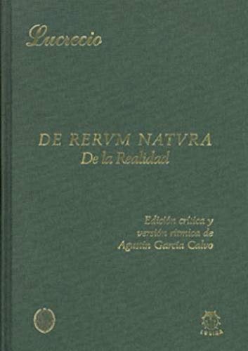 De rerum natura = De la realidad von Editorial Lucina