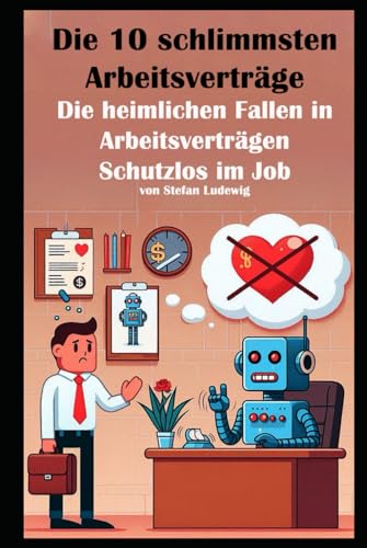 Die 10 schlimmsten Arbeitsverträge I Die heimlichen Fallen in Arbeitsverträgen I Schutzlos im Job: Die verborgenen Risiken im Kleingedruckten – Was Arbeitnehmer wissen müssen Die 10 schlimmsten Arbeitsverträge I Die heimlichen Fallen in Arbeitsverträgen I Schutzlos im Job: Die verborgenen Risiken im Kleingedruckten – Was Arbeitnehmer wissen müssen von Independently published