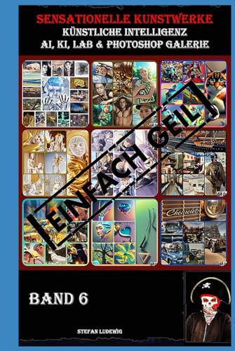 Sensationelle KUNSTWERKE I Künstliche Intelligenz I AI, KI, LAB & Photoshop Galerie 6: Eine visuelle Reise durch die Symbiose von künstlicher Intelligenz und menschlicher Kreativität. Sensationelle KUNSTWERKE I Künstliche Intelligenz I AI, KI, LAB & Photoshop Galerie 6: Eine visuelle Reise durch die Symbiose von künstlicher Intelligenz und menschlicher Kreativität. von Independently published