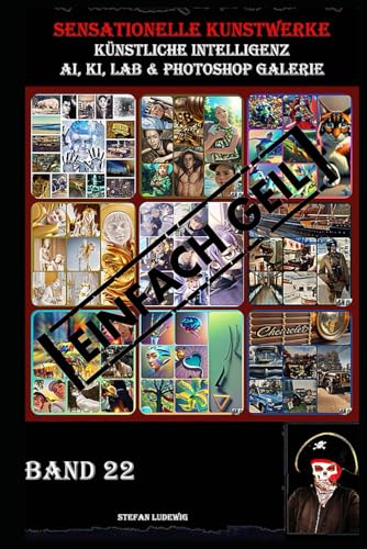Sensationelle KUNSTWERKE I Künstliche Intelligenz I AI, KI, LAB & Photoshop Galerie Band 22: Eine visuelle Reise durch die Symbiose von künstlicher Intelligenz und menschlicher Kreativität. Sensationelle KUNSTWERKE I Künstliche Intelligenz I AI, KI, LAB & Photoshop Galerie Band 22: Eine visuelle Reise durch die Symbiose von künstlicher Intelligenz und menschlicher Kreativität. von Independently published