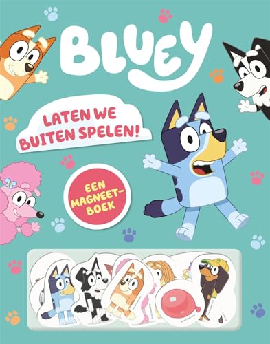 Laten we buiten spelen!: een magneetboek (Bluey) von Big Balloon