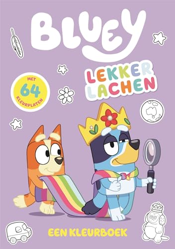 Lekker lachen: Een kleurboek met 64 kleurplaten (Bluey) von Big Balloon