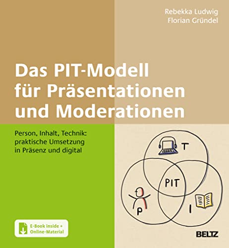 Das PIT-Modell für Präsentationen und Moderationen: Person, Inhalt, Technik: praktische Umsetzung in Präsenz und digital. Mit E-Book inside + Online-Material von Beltz