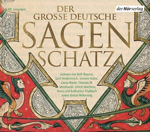 Der große deutsche Sagenschatz: CD Standard Audio Format, Lesung