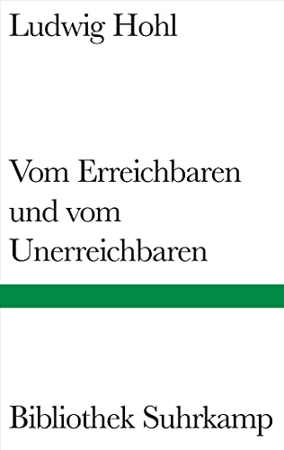 Vom Erreichbaren und vom Unerreichbaren (Bibliothek Suhrkamp)