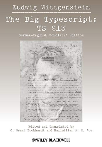 Big Typescript: TS 213, German English Scholars' Edition von Wiley-Blackwell