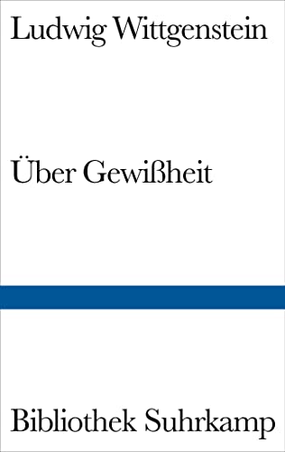 Über Gewißheit Über Gewißheit
