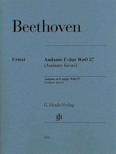Andante F-dur WoO 57 (Andante favori): Instrumentation: Piano solo (G. Henle Urtext-Ausgabe) von Henle, G. Verlag
