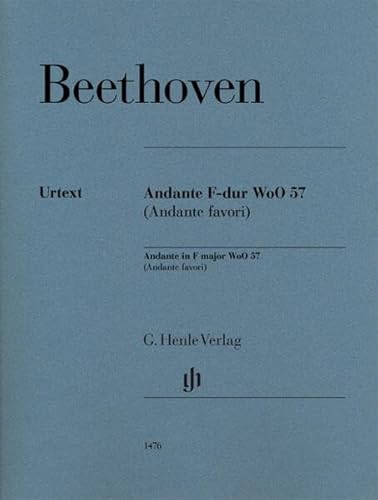 Andante F-dur WoO 57 (Andante favori): Instrumentation: Piano solo (G. Henle Urtext-Ausgabe)