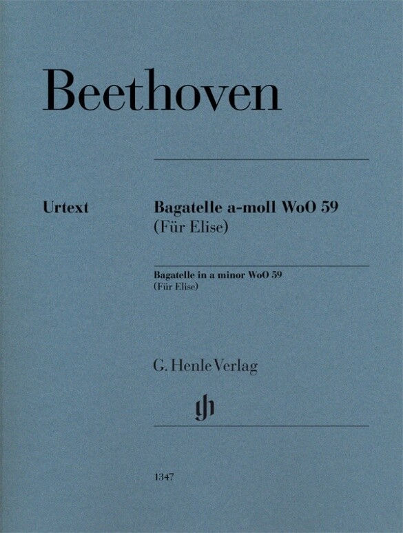 Bagatelle a-moll WoO 59 (Für Elise) von Henle G. Verlag