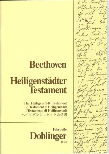 Heiligenstädter Testament: Faksimile-Ausgabe