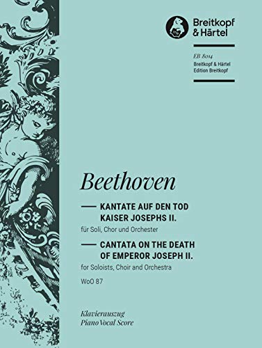 Kantate auf den Tod Kaiser Josephs II. WoO 87 - Klavierauszug (EB 8014)