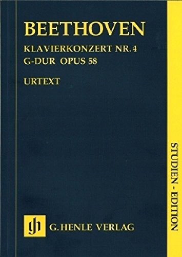 Klavierkonzert Nr. 4 G-dur op. 58. Studien-Edition: Besetzung: Orchester (Studien-Editionen: Studienpartituren) Klavierkonzert Nr. 4 G-dur op. 58. Studien-Edition: Besetzung: Orchester (Studien-Editionen: Studienpartituren)