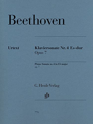 Klaviersonate Nr. 4 Es-dur opus 7: Besetzung: Klavier zu zwei Händen (G. Henle Urtext-Ausgabe) Klaviersonate Nr. 4 Es-dur opus 7: Besetzung: Klavier zu zwei Händen (G. Henle Urtext-Ausgabe)