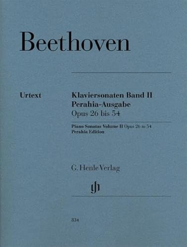 Klaviersonaten Band II, op. 26-54, Perahia-Ausgabe: Instrumentation: Piano solo (G. Henle Urtext-Ausgabe)