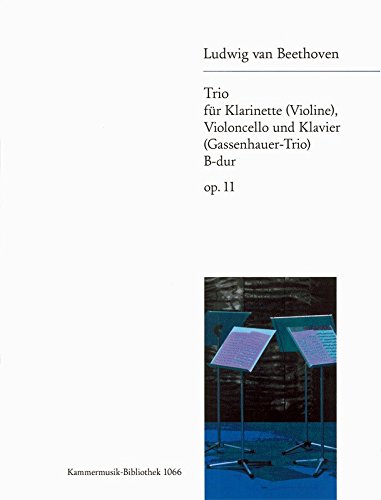 Klaviertrio B-dur op. 11 - Gassenhauer-Trio (KM 1066)