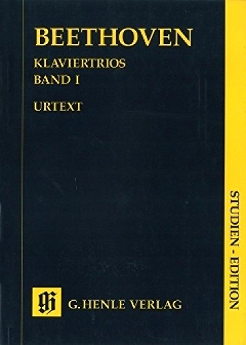 Klaviertrios Band 1. Studien-Edition: Besetzung: Klaviertrios (Studien-Editionen: Studienpartituren) Klaviertrios Band 1. Studien-Edition: Besetzung: Klaviertrios (Studien-Editionen: Studienpartituren)